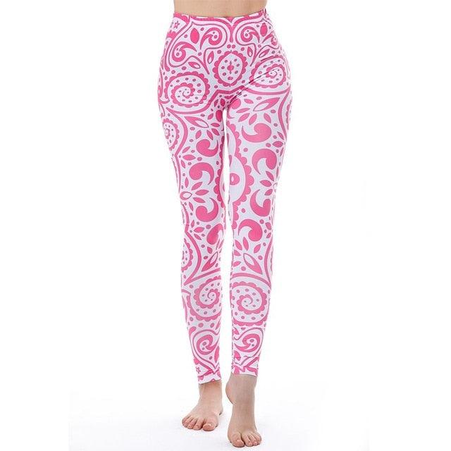 Unicorn Leggings Women Leggins Fitness Legging Sexy Pants 3d Printed Rainbow Star Cat Donuts - fashion$ense-6263