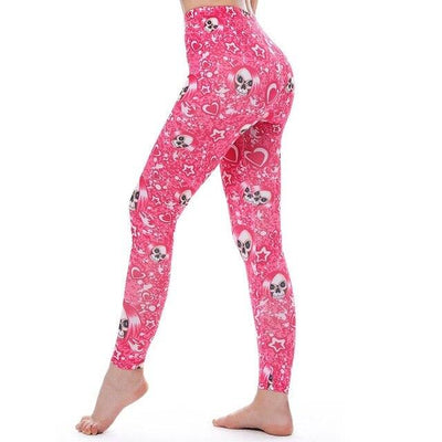 Unicorn Leggings Women Leggins Fitness Legging Sexy Pants 3d Printed Rainbow Star Cat Donuts - fashion$ense-6263