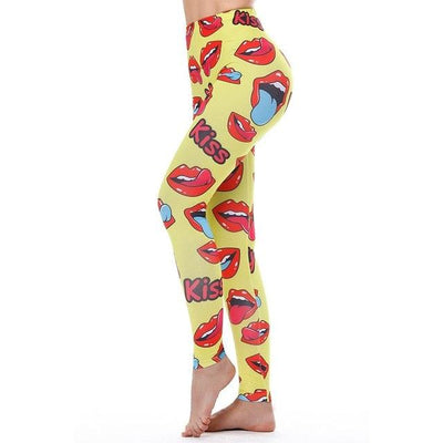 Unicorn Leggings Women Leggins Fitness Legging Sexy Pants 3d Printed Rainbow Star Cat Donuts - fashion$ense-6263