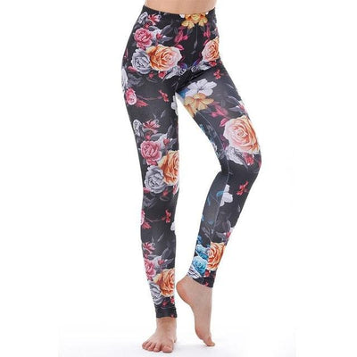 Unicorn Leggings Women Leggins Fitness Legging Sexy Pants 3d Printed Rainbow Star Cat Donuts - fashion$ense-6263