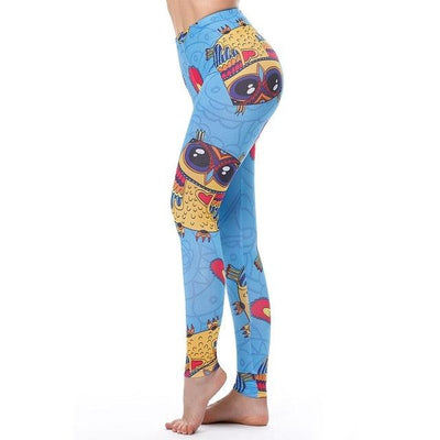 Unicorn Leggings Women Leggins Fitness Legging Sexy Pants 3d Printed Rainbow Star Cat Donuts - fashion$ense-6263
