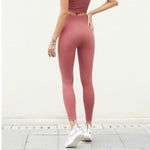 Letter Prints Seamless Yoga Sets - fashion$ense-6263