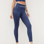 Letter Prints Seamless Yoga Sets - fashion$ense-6263