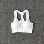 Sports Bra Crop Top Zipper Fitness Women Sportswear Sport Top Bras For Fitness Gym Female Running Push Up Yoga Workout Bra - fashion$ense-6263