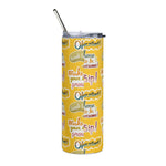 Stainless steel tumbler - fashion$ense-6263