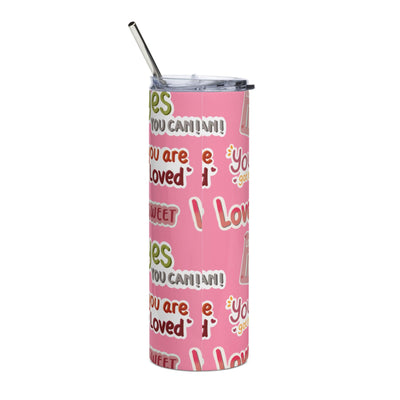 Stainless steel tumbler - fashion$ense-6263