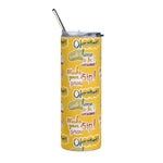Stainless steel tumbler - fashion$ense-6263