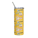 Stainless steel tumbler - fashion$ense-6263