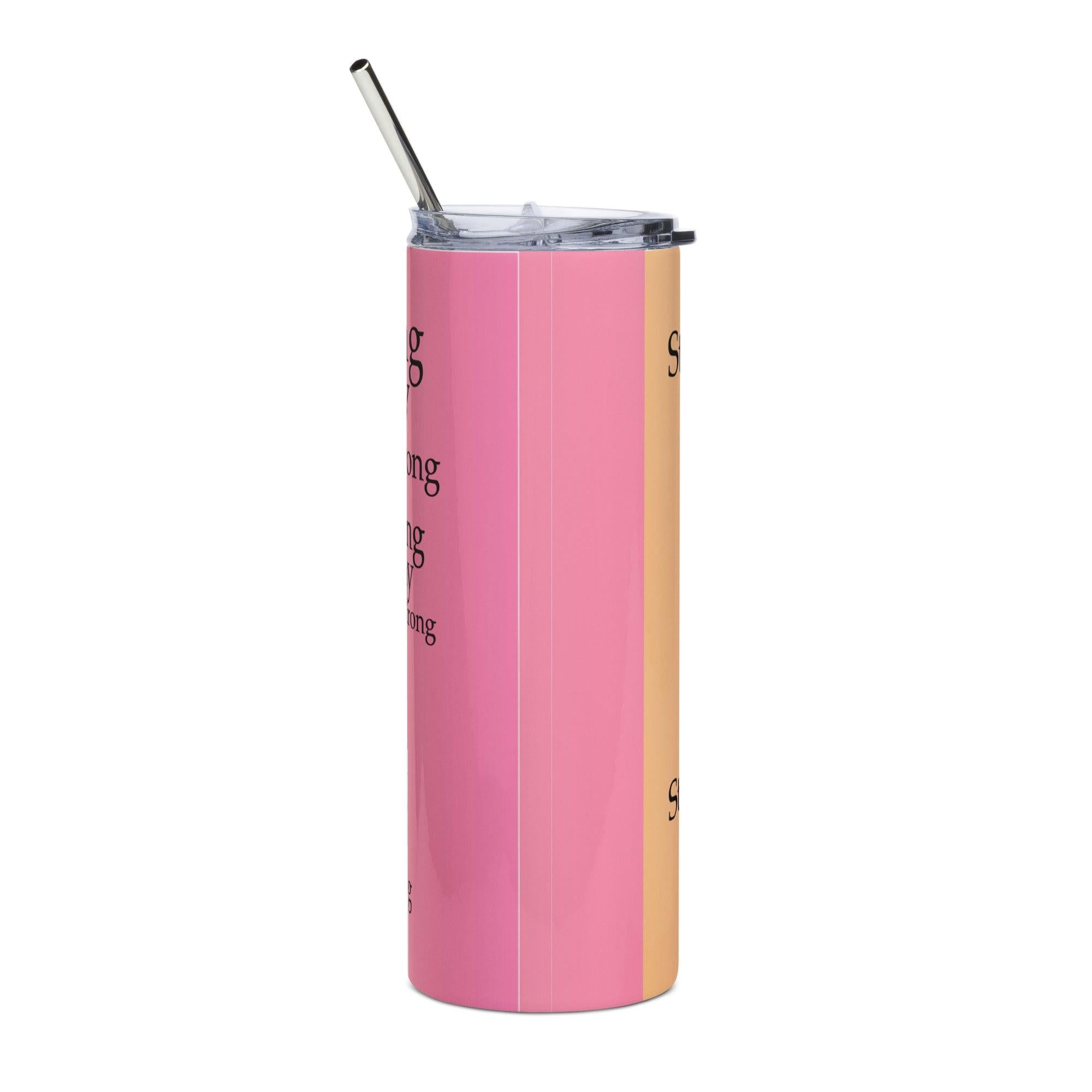 Stainless steel tumbler - fashion$ense-6263