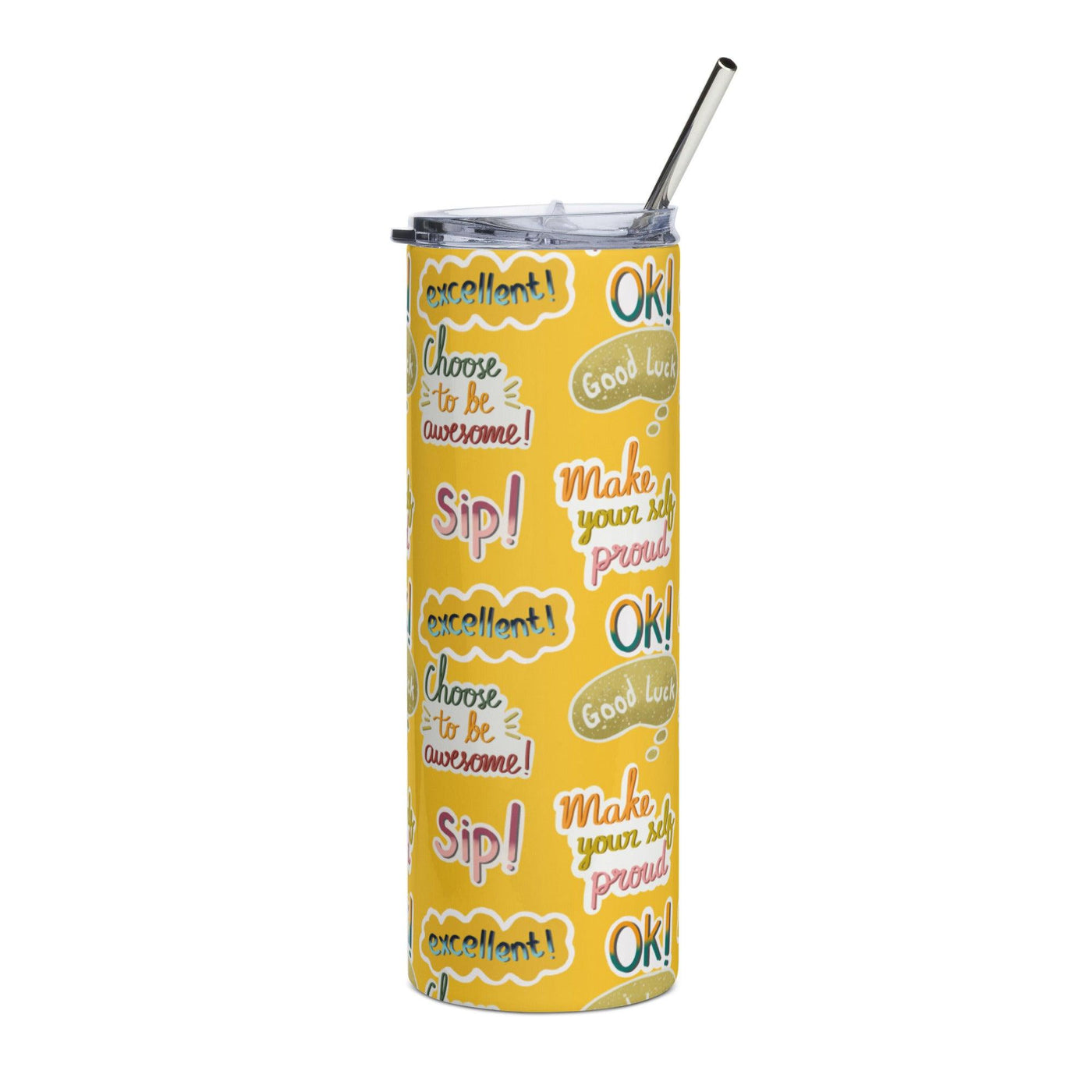 Stainless steel tumbler - fashion$ense-6263