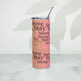 Stainless steel tumbler - fashion$ense-6263